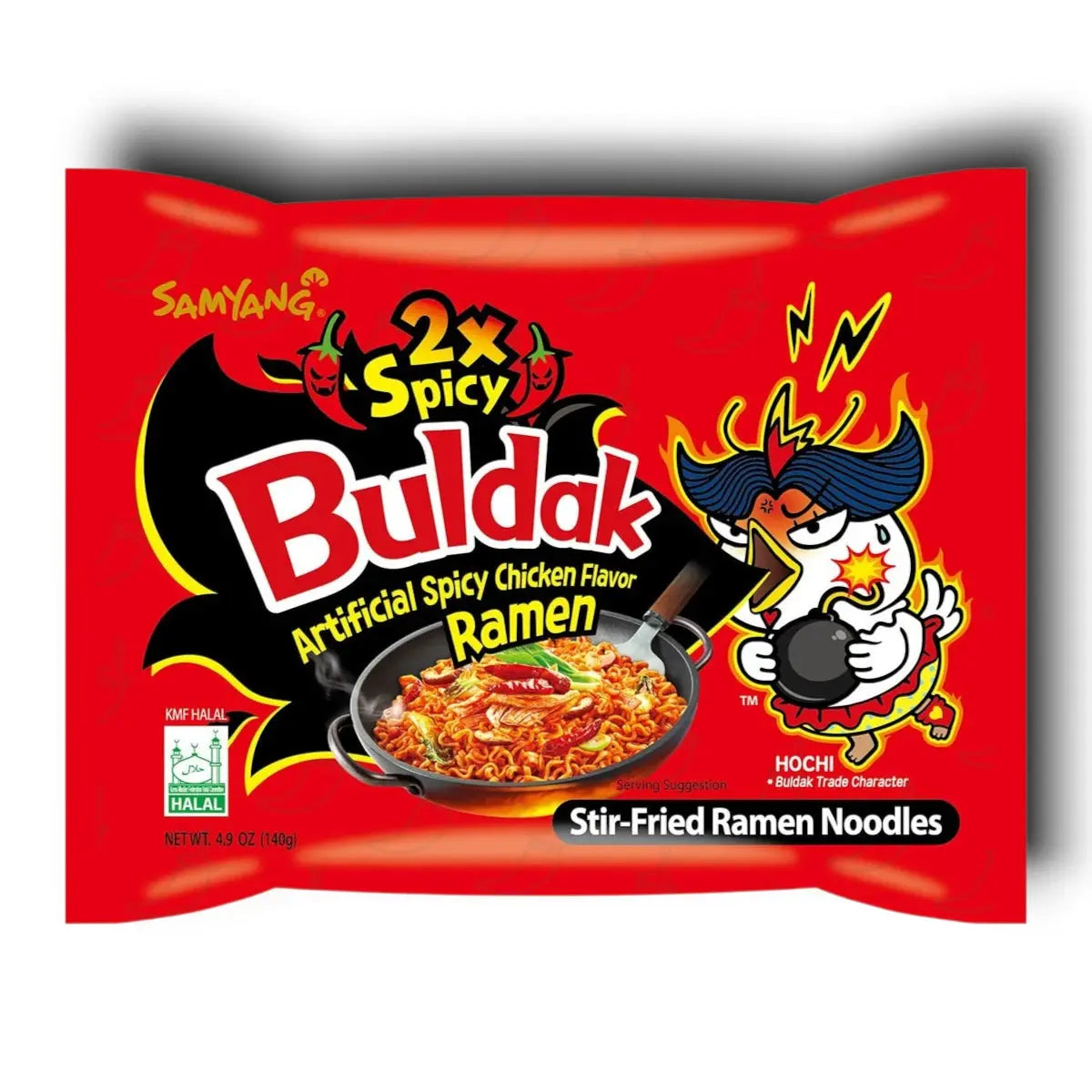 Nouilles Buldak 2X Spicy très épicées