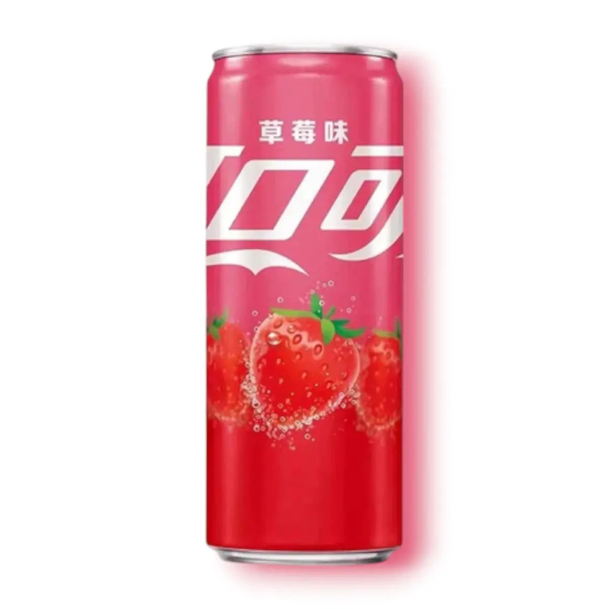 Canette Coca-Cola Strawberry version Chine