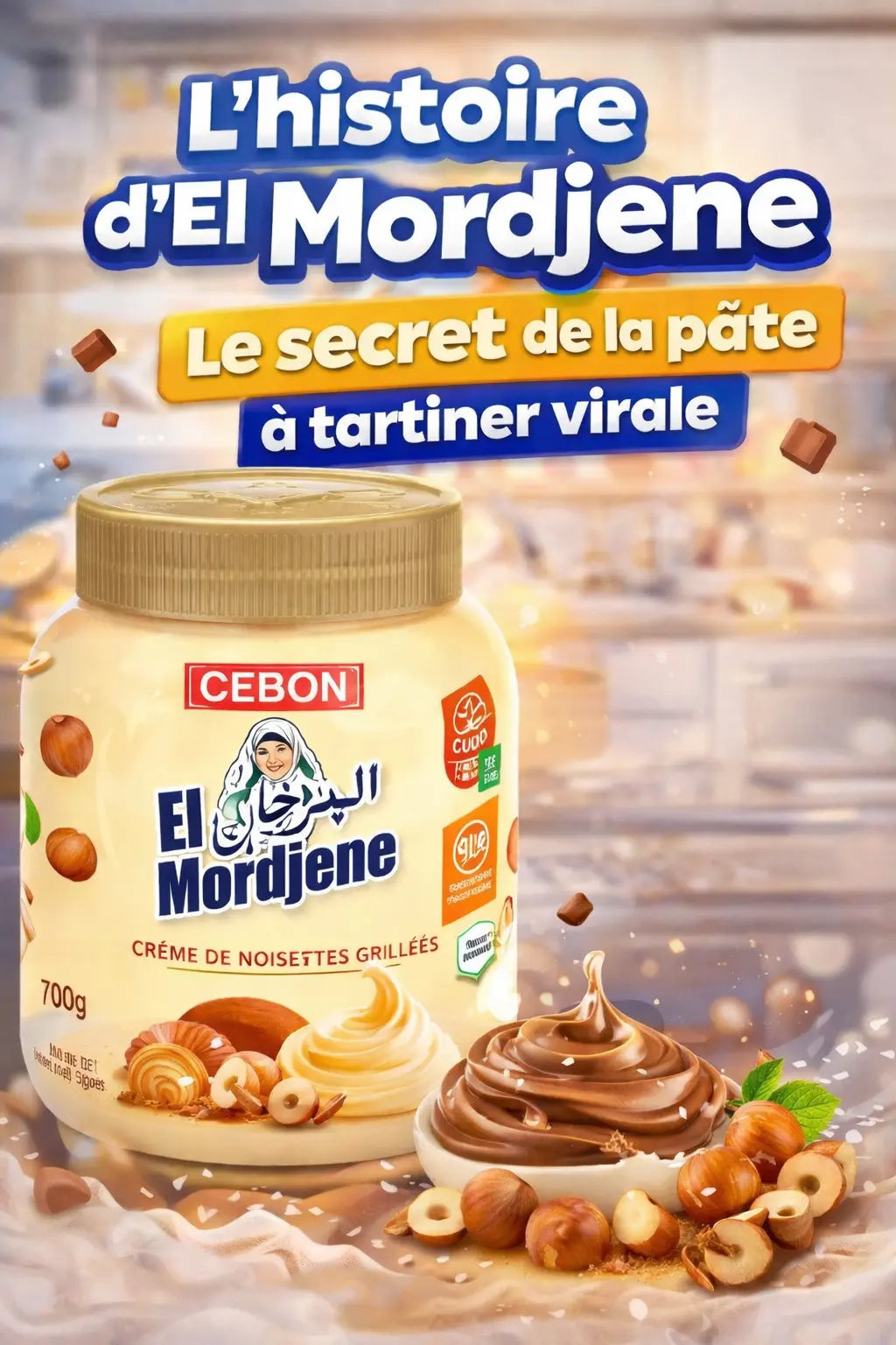 L'histoire d'El Mordjene : Le secret de la pâte à tartiner virale