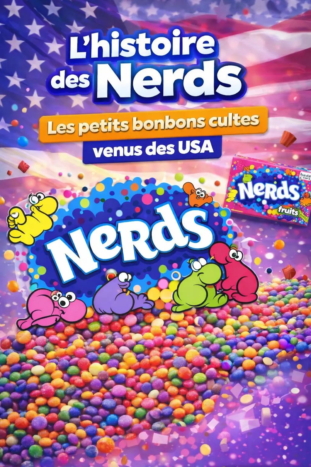 L'histoire des Nerds : Les petits bonbons cultes venus des USA