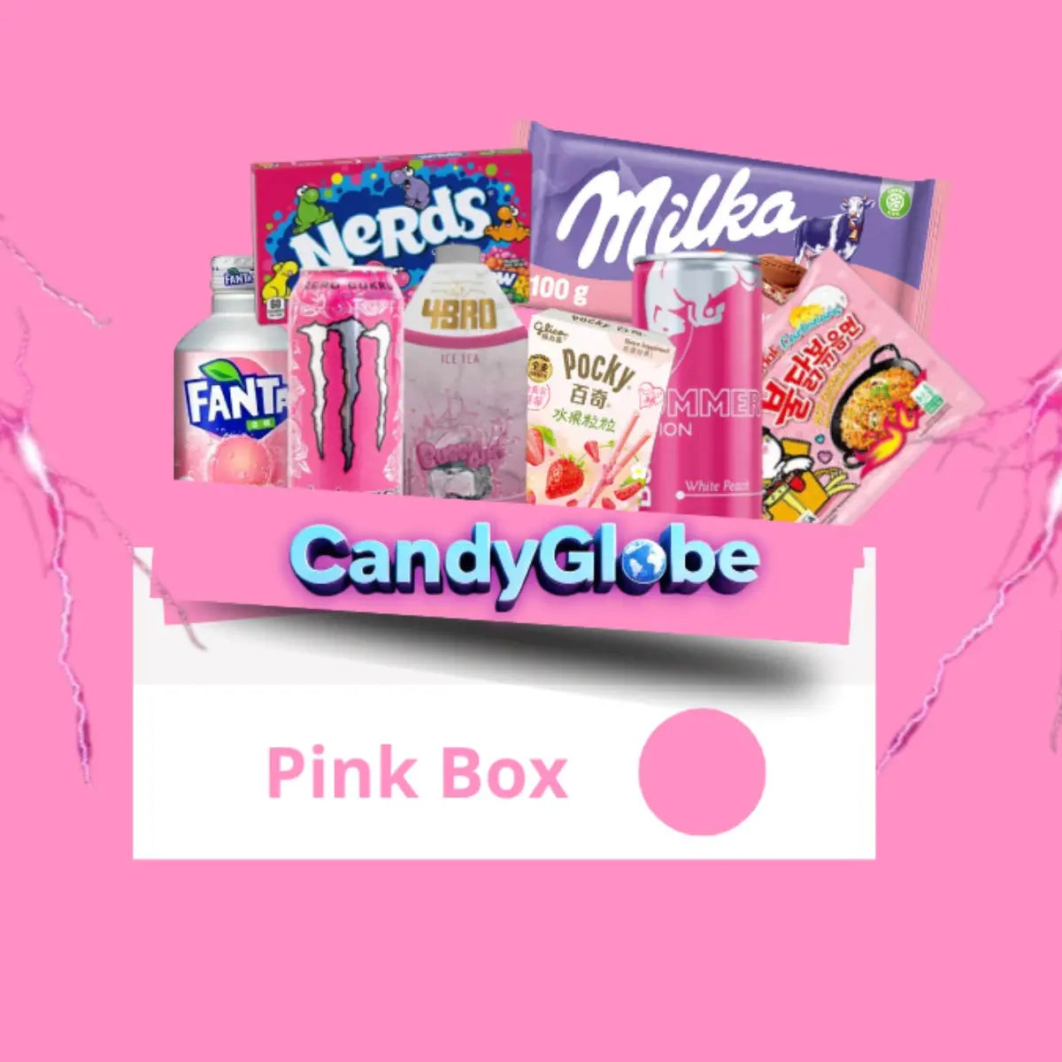 Pink box Candyglobe