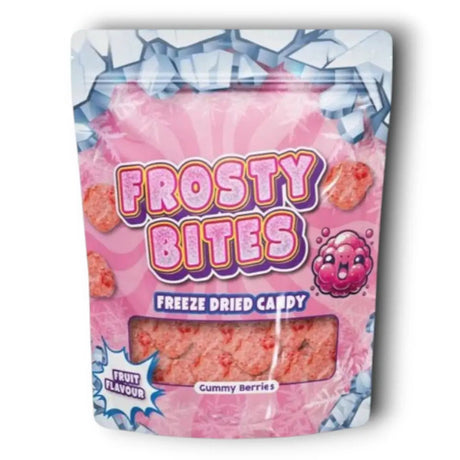 Bonbons Frosty Bites saveur fruits rouges
