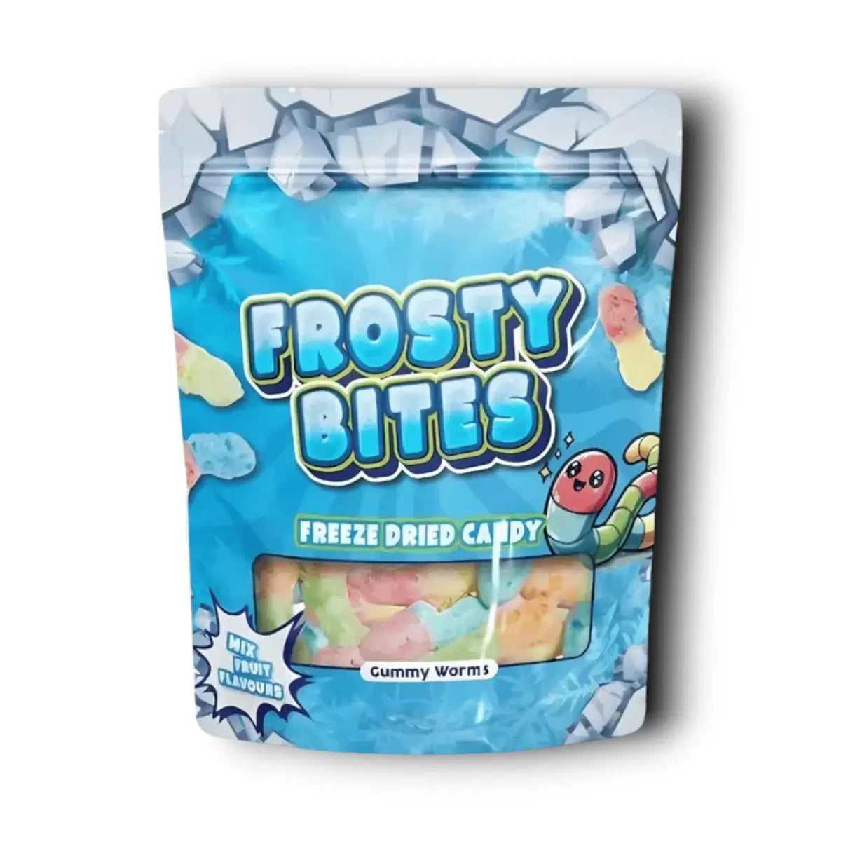 Bonbons Frosty Bites Sour Worms acidulés