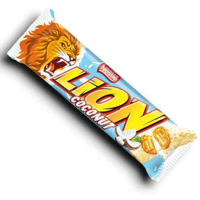Barre chocolatée Lion Coco au chocolat et noix de coco