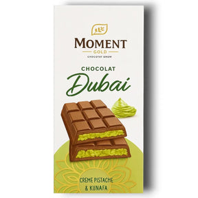 Chocolat Moment saveur kunafe style Dubai