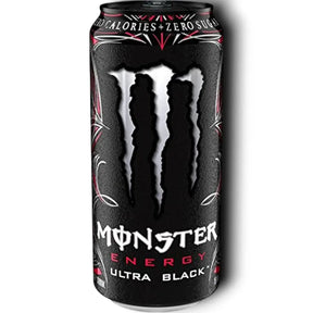 Canette Monster Energy Ultra Black