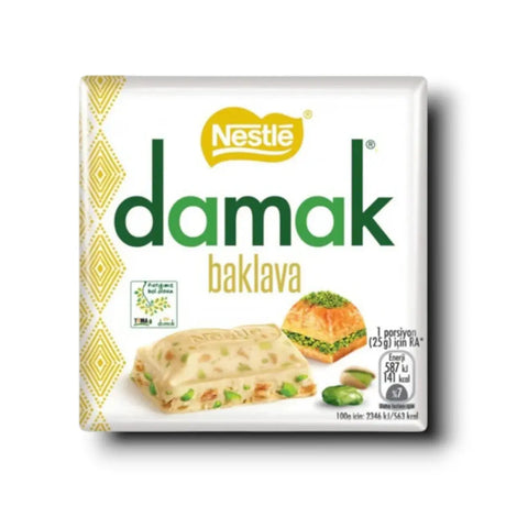 Chocolat Nestlé Damak saveur baklava