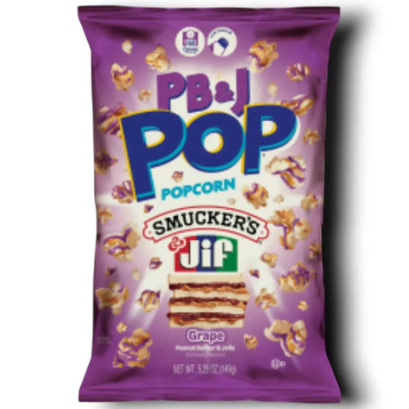 Popcorn Candy Pop saveur peanut butter et jelly raisin
