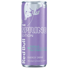 Canette Red Bull Spring Edition Woodruff et pamplemousse rose