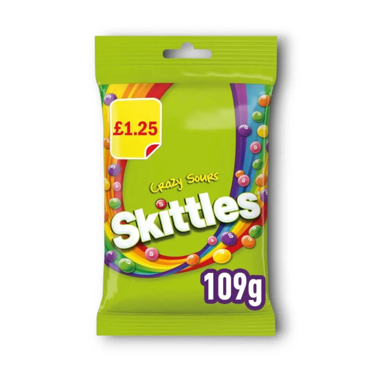 Bonbons Skittles Crazy Sours