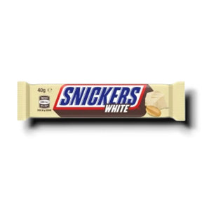 Barre Snickers au chocolat blanc