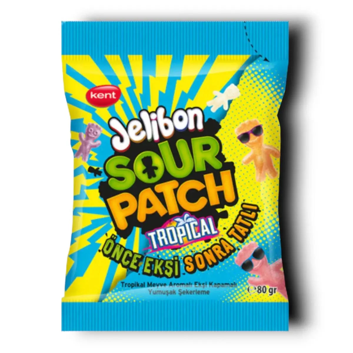 Bonbons Sour Patch Kids Tropical 160 g