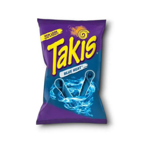 Chips Takis Blue Heat épicées