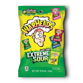 Bonbons Warheads Extreme Sour Hard Candy